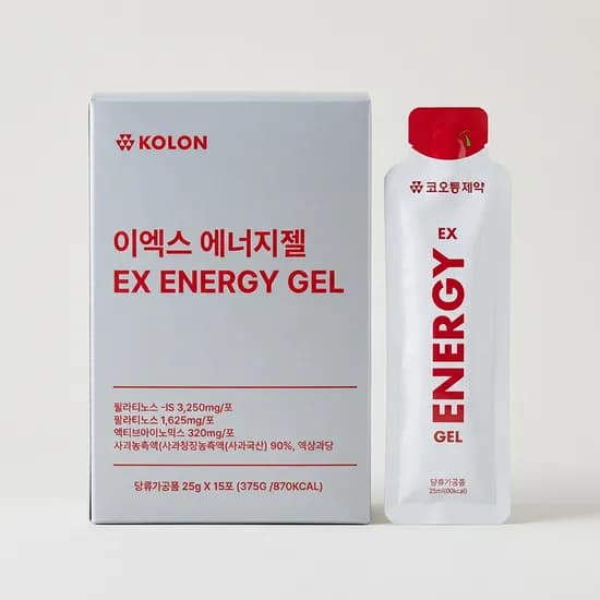 코오롱제약 이엑스 에너지젤 15포 1개