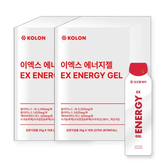 코오롱제약 이엑스 에너지젤 15포 2개 26,244원