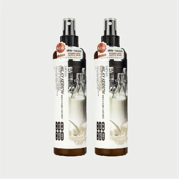 아스파시아 뿌리는 밀키케라틴 헤어미스트 250ml 2개