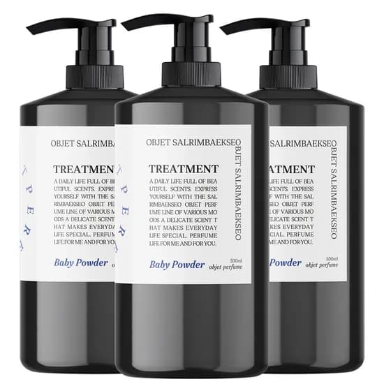 살림백서 오브제 퍼퓸 트리트먼트 베이비파우더 500ml 3개 13,900원
