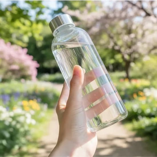 모던 트라이탄 물병 스텐뚜껑 600ml 1개