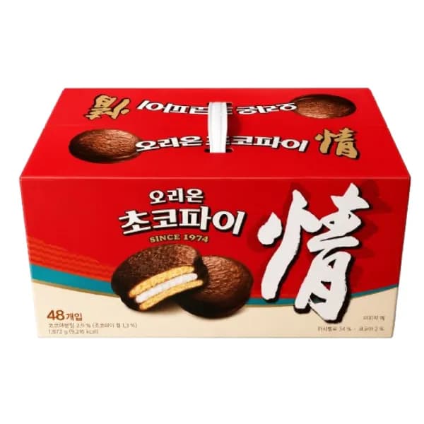 오리온 초코파이 정 48개입 18,000원