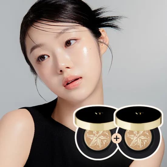 VT 에센스 스킨 파운데이션 팩트, 21호, 2개