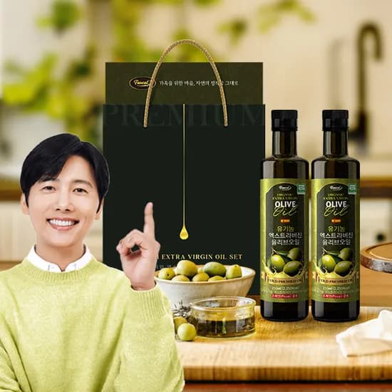 퍼니트 유기농 엑스트라버진 올리브오일 선물세트, 250ml, 2병, 3세트