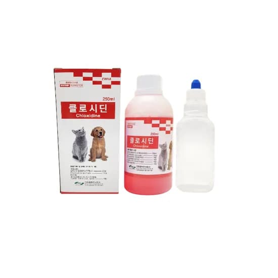 클로시딘 강아지 고양이 소독약, 250ml, 1개