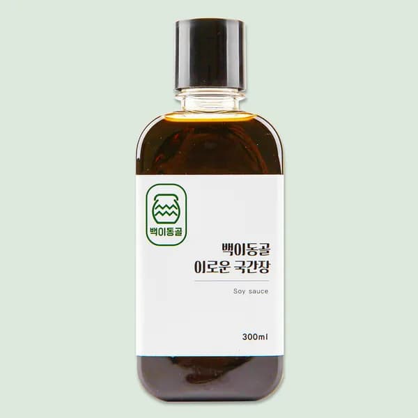 백이동골 이로운 국간장 550ml 1개 13,500원