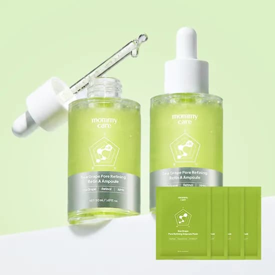 마미케어 바다포도 포어 리프팅 레티놀 앰플, 50ml, 2개