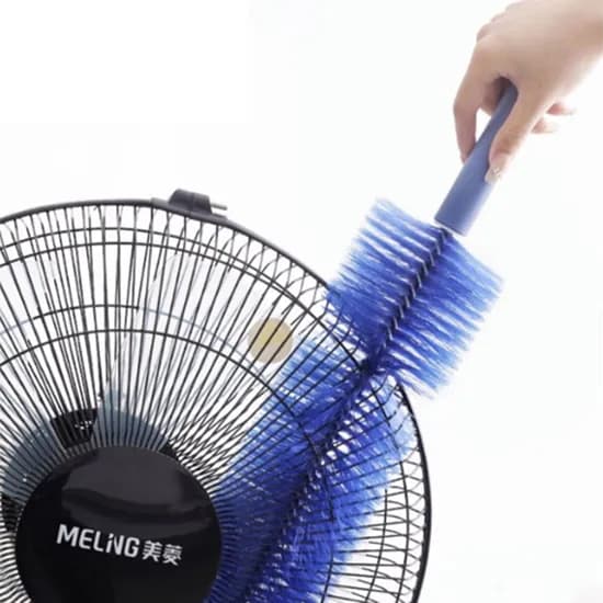 선풍기 틈새 먼지제거 브러쉬, 블루, 10개