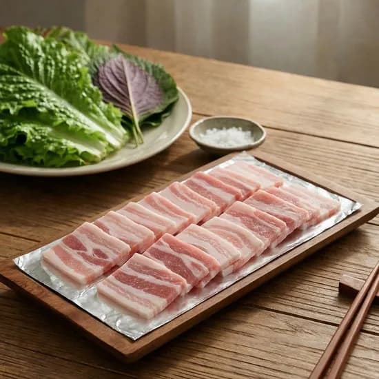 국제식품 추억의 냉동 삼겹살, 500g, 2팩
