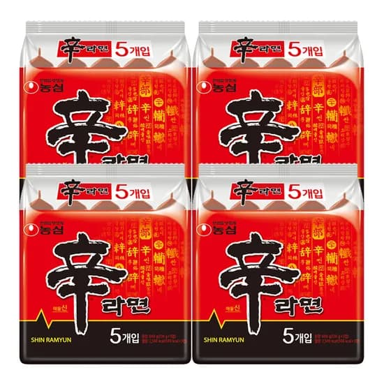 농심 신라면, 120g, 20개