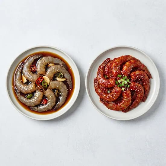 백년본가 새우장 양념 500g 1개 외 간장 500g 1개