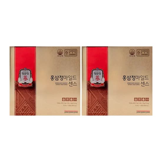 정관장 홍삼정 마일드스틱 10ml 30포 2박스 2개월분