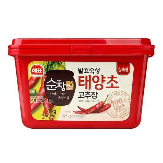 사조해표 순창궁 태양초 고추장 3kg, 1개