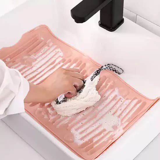 붙이면 끝 밀림 없이 빡빡 빨리는 흡착 빨래판, 랜덤, 2개