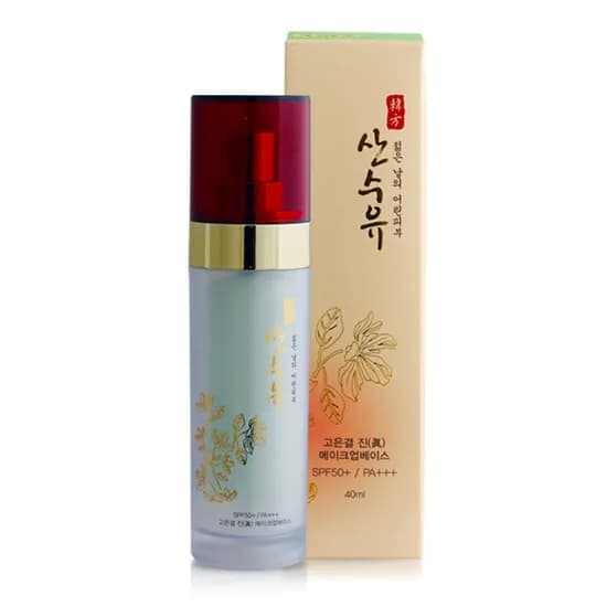 산수유 고은결 진 메이크업베이스, 1호 내츄럴 그린, 40ml, 1개