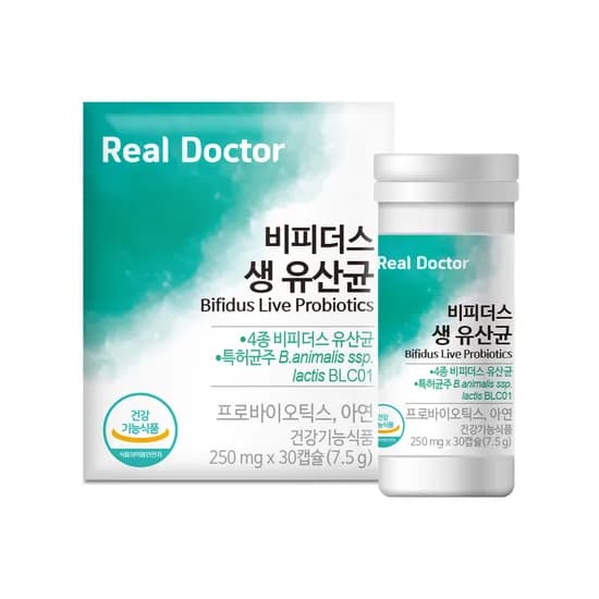 리얼닥터 비피더스 생 유산균 30캡슐 1개