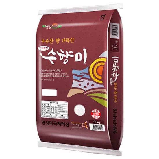 수향미 골드퀸3호 햅쌀 10kg 1개