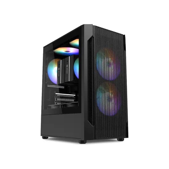 게임 방송용 RTX5060Ti i5-14400F 게이밍 PC 조립 본체, 32GB, 1TB, Free DOS, 블랙, 1개