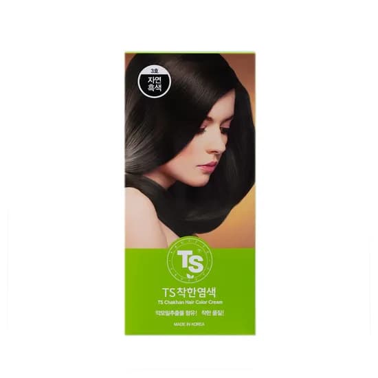 TS 더착한염색 3호 자연흑색 120g 1개