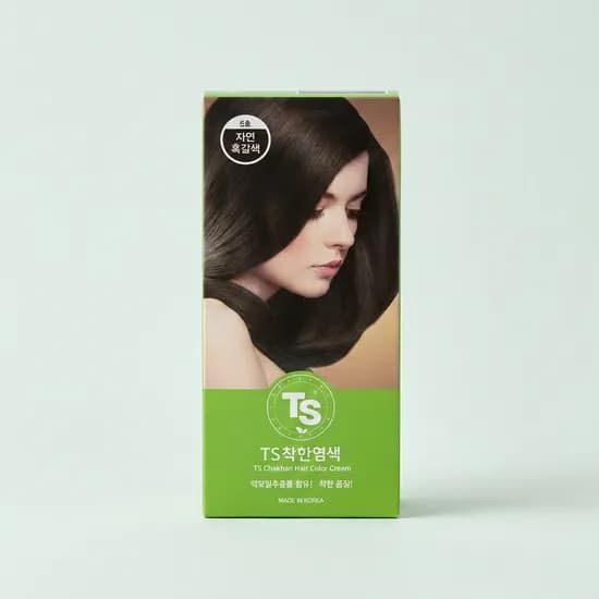 TS 더착한염색 5호 자연흑갈색 120g 2개
