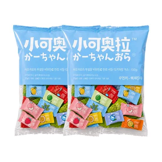 샤오커오라 비타민C 종합사탕 100g 2개