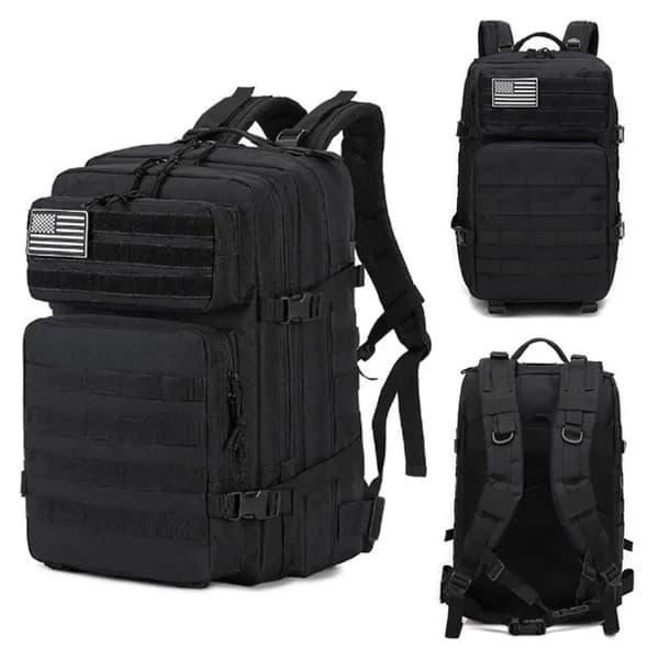 베르 밀리터리 대용량 백팩 블랙 1개 24,900원