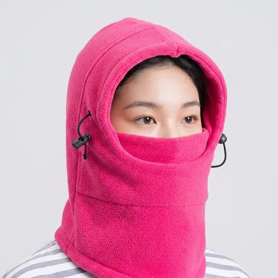 후드 넥워머 방한 마스크 블랙