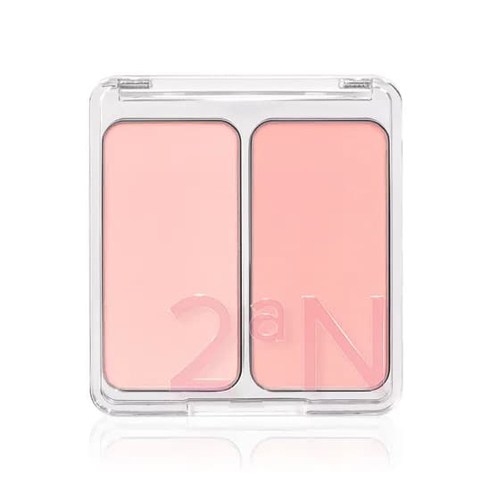 투에이엔 듀얼 치크, 02 러브 로지, 4.5g, 1개