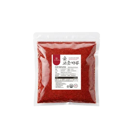 이기순명가 순 고춧가루, 일반 굵기, 보통매운맛, 500g, 1개