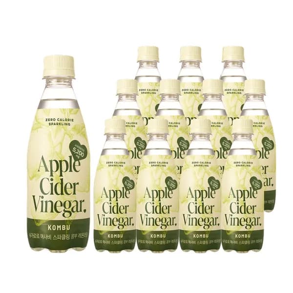 슈가로로 애사비 스파클링 콤부 레몬라임 350ml 12개