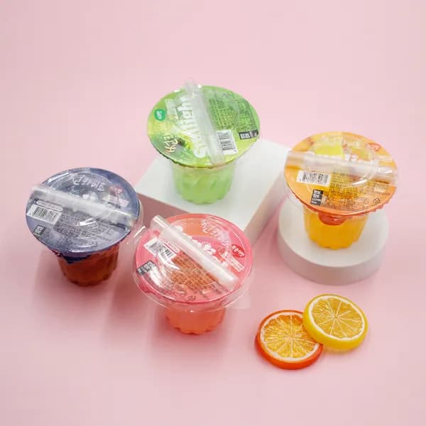 썬라이트 마시는 워터젤리 사과맛·포도맛·복숭아맛·망고맛 180ml 24개