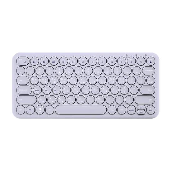 아이노트 블루투스 키보드, X-KEY 38BTC, 파우더퍼플, 1개