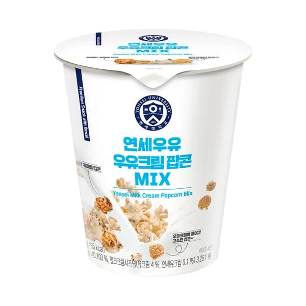 연세우유 우유크림 팝콘 MIX 35g 24개
