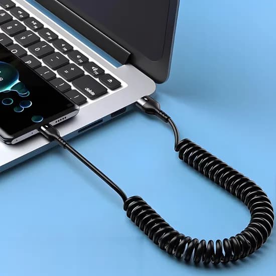 글로파이 데이터전송 초고속 충전 케이블, C타입 TO C타입+USB TO C타입, 2m, 블랙, 1세트