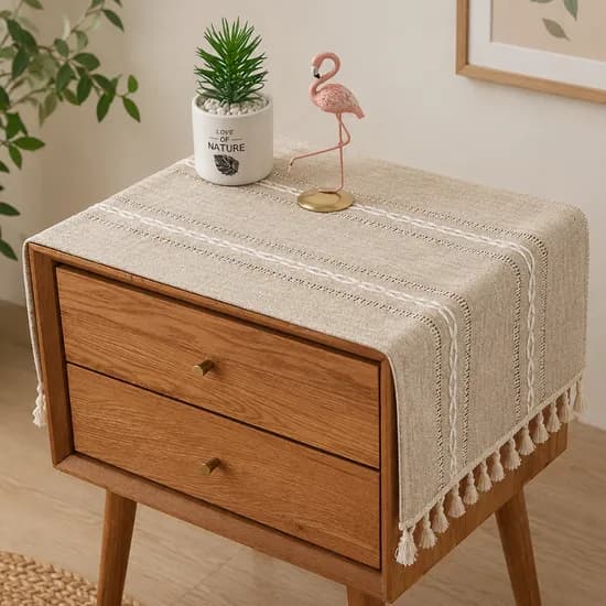 데이루프 루미에르 테이블 러너 베이지 38x91cm 1개 7,900원