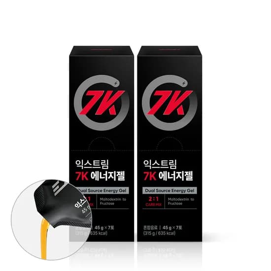 익스트림 러닝 7K 에너지젤 7포 2박스