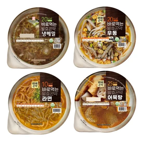 바로먹는 발효곤약 4종 세트