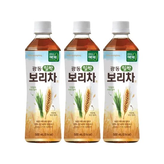 광동제약 밀싹보리차 500ml 48개
