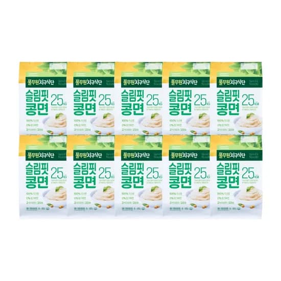 풀무원 지구식단 슬림핏콩면 150g 10개