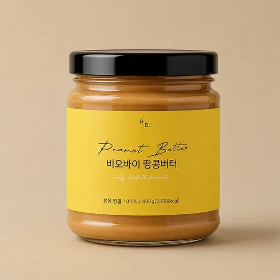 비오바이 무가당 하이올레익 땅콩버터 450g 1개