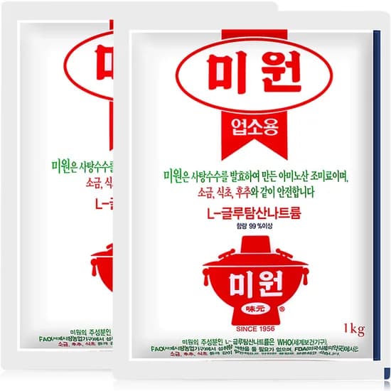 미원 감칠맛 조미료 1kg 2개