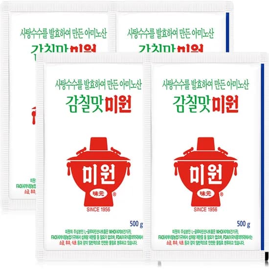 대상 미원 감칠맛 조미료 500g 4개