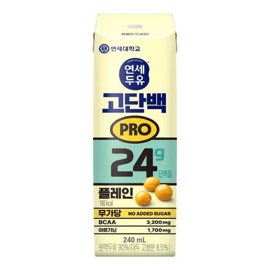 연세두유 고단백 PRO 플레인 240ml 32개