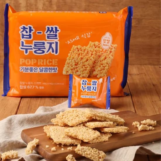 찹쌀누룽지 스위트, 288g, 4개