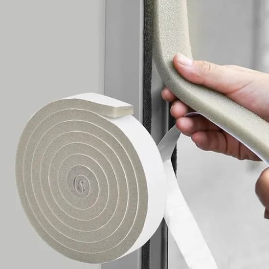 NSina 스펀지 차단 문풍지 DD-12574 화이트 3cm 1개입