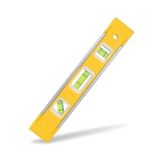 알루미늄 자석 수평계 레드 40x225mm 1개