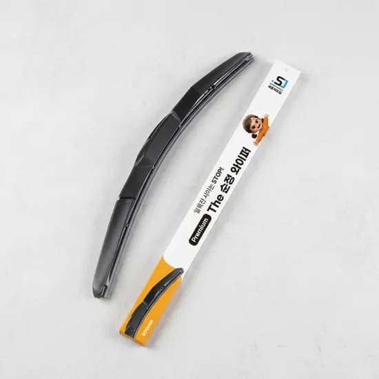 The순정 발수코팅 실리콘 저소음 하이브리드형 와이퍼 650mm 450mm 2개입