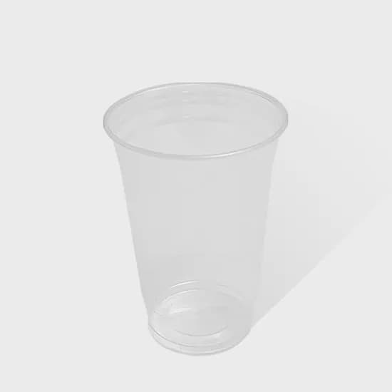 투명 PET 아이스컵, 16온스(480ml), 98파이, 100개