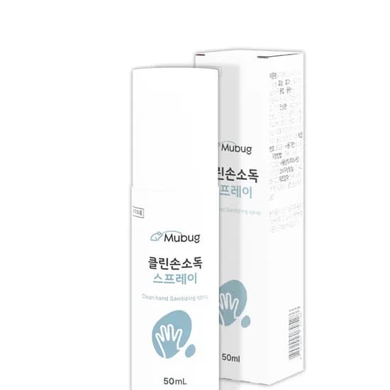 무벅 클린손소독 스프레이 50ml 1개