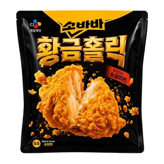 CJ제일제당 고메 소바바 황금홀릭 후라이드 순살 치킨 240g 4봉 CJ제일제당 고메 소바바 황금홀릭 후라이드 순살 치킨 240g 4봉
